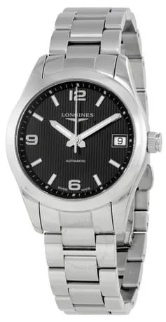 Longines Conquest Classic L23854566 nullmm Stainless steel Black