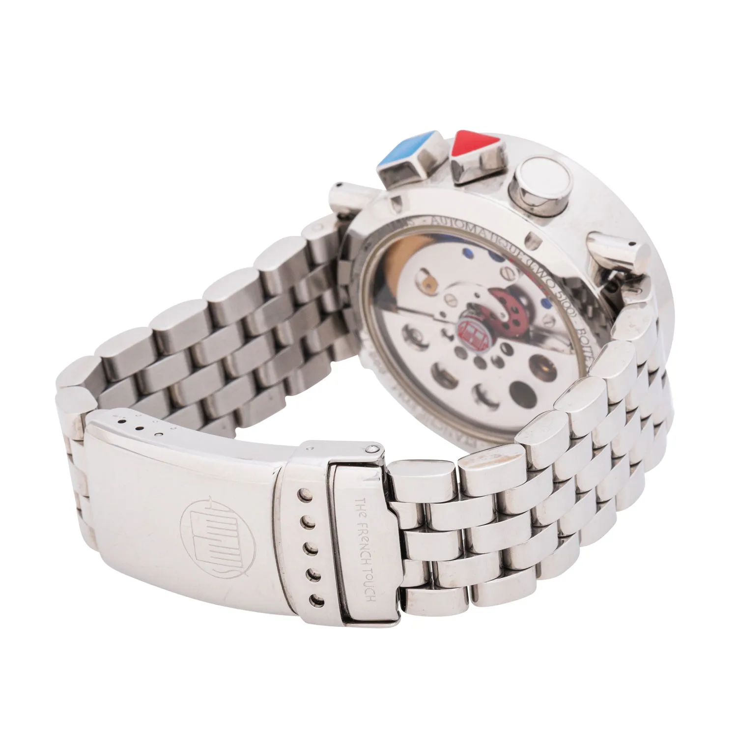 Alain Silberstein Krono Bauhaus 39.5mm Stainless steel White 3