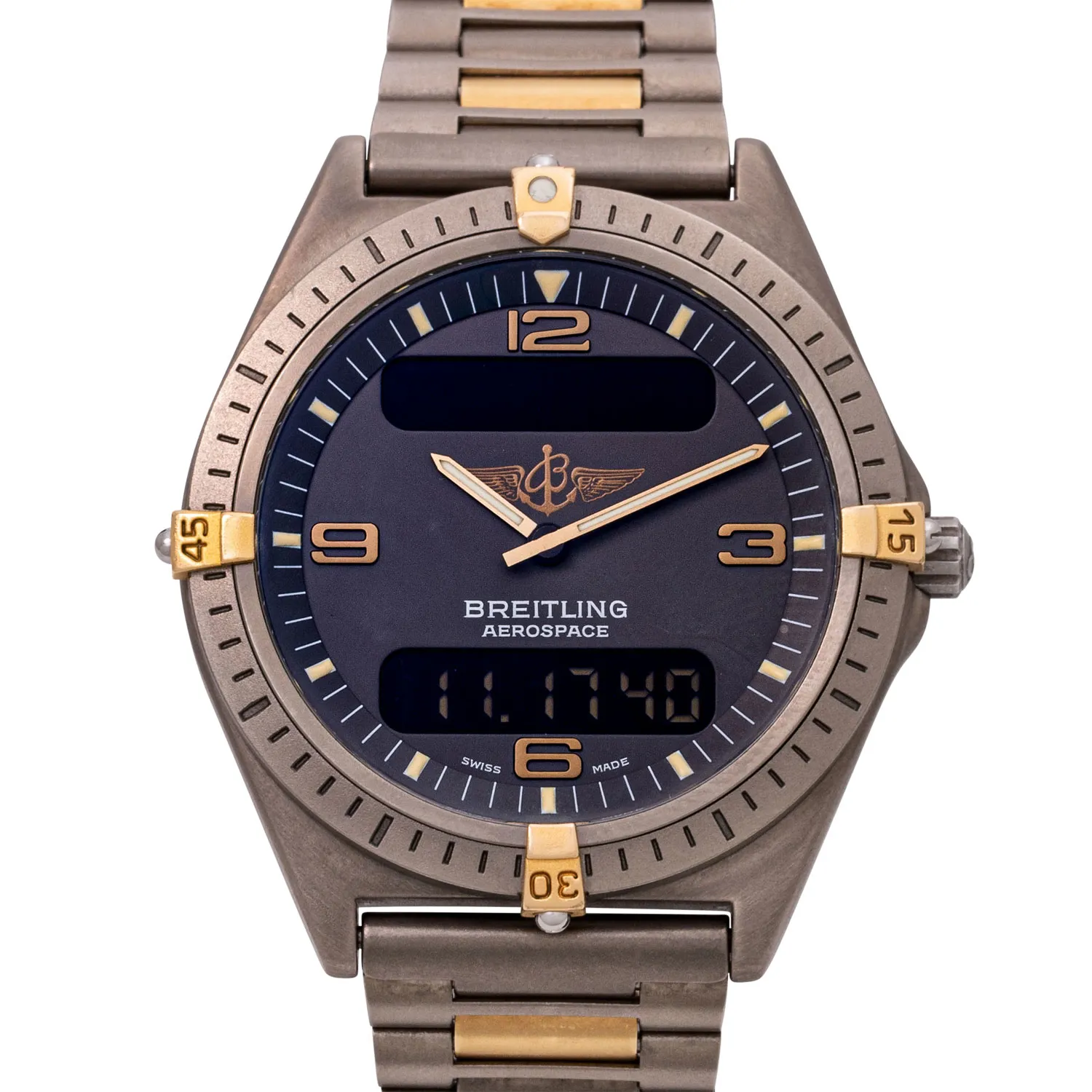 Breitling Aerospace F56061 40mm Titanium and gold-plated