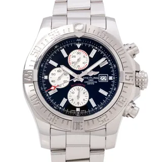 Breitling Avenger A13371 Stainless steel Black