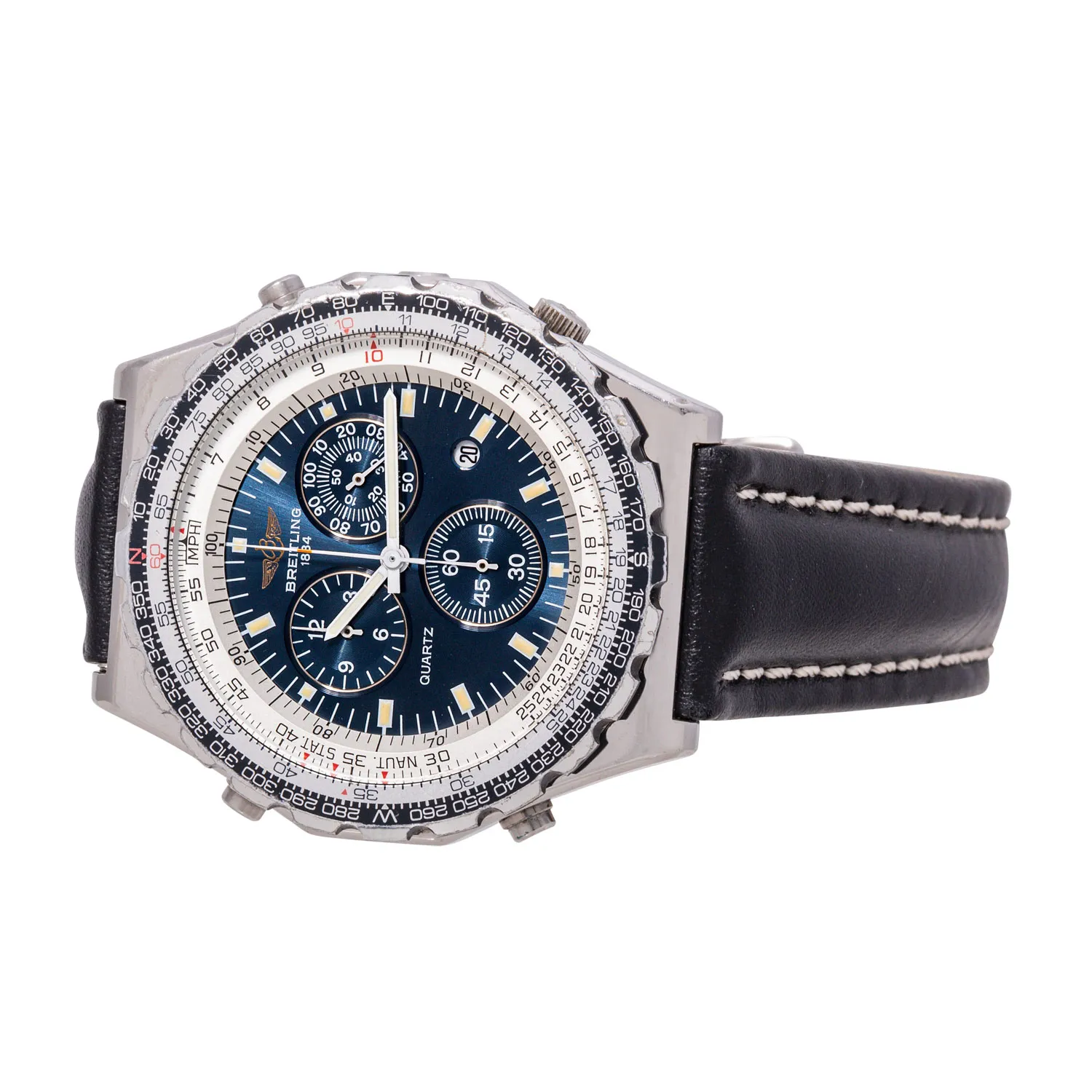 Breitling Navitimer A59028 42mm Stainless steel Blue 4