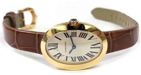 Cartier Baignoire Small Model W8000007 31.5mm Rose gold White 4