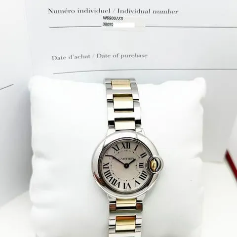 Cartier Ballon Bleu 28mm 3009 28mm Stainless steel Silver 2