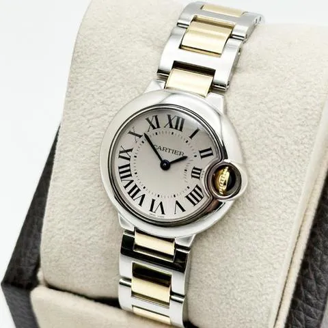 Cartier Ballon Bleu 28mm 3009 28mm Stainless steel Silver 1