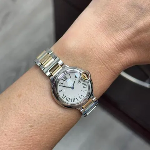 Cartier Ballon Bleu 28mm 3009 28mm Stainless steel Silver 5