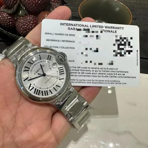 Cartier Ballon Bleu de Cartier WSBB0049 42mm Stainless steel Silver