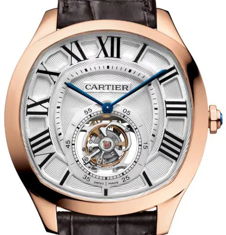 Cartier Drive de Cartier WHNM0003 Rose gold Silver