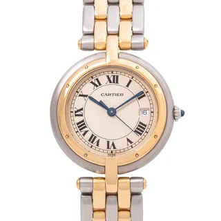 Cartier Panthère Ronde 183964 Yellow gold and Stainless steel White