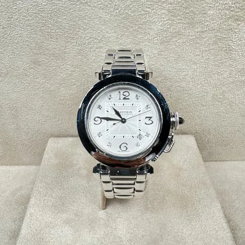 Cartier Pasha 2528 32mm White gold White