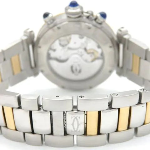 Cartier Pasha W31036T6 38mm Yellow gold and stainless steel 3