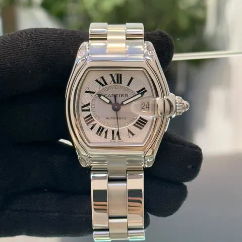 Cartier Roadster 2510 37mm Stainless steel Silver