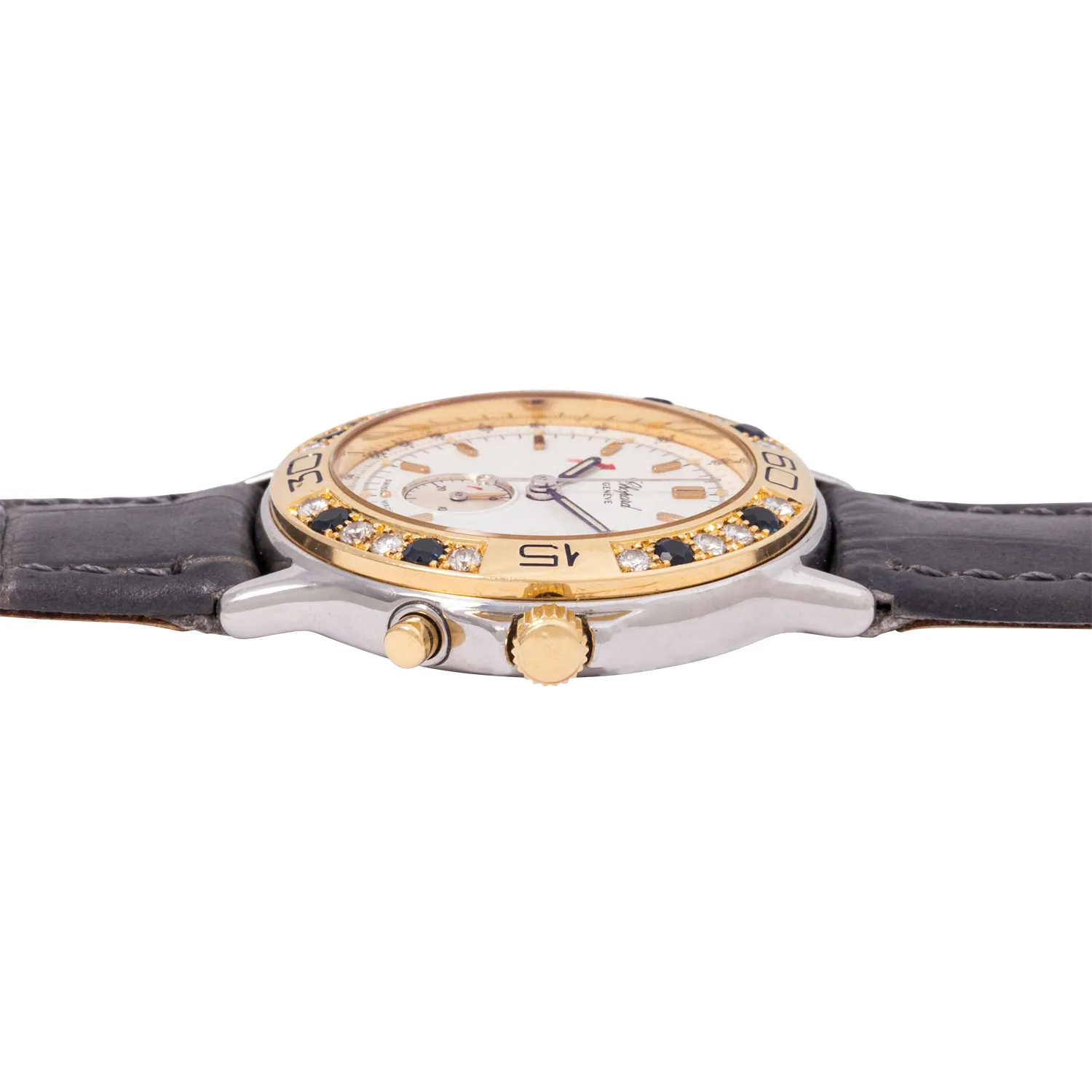 Chopard Mille Miglia 8175 31mm Stainless steel, yellow gold, diamon and sapphire-set 1