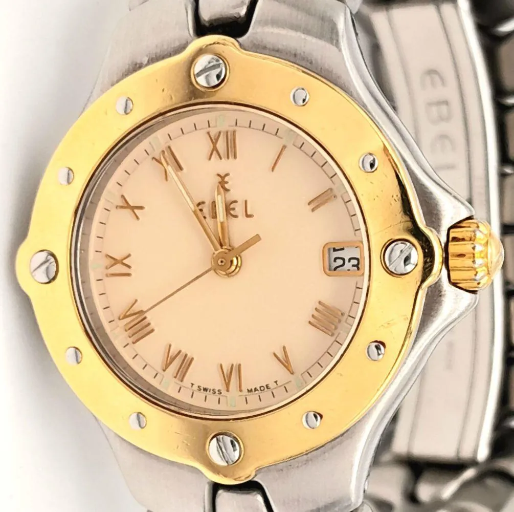 Ebel 30mm Yellow gold and stainless steel 1