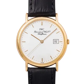 IWC Portofino Yellow gold White