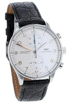 IWC Portuguese Chronograph 3714 40mm Stainless steel Silver 1