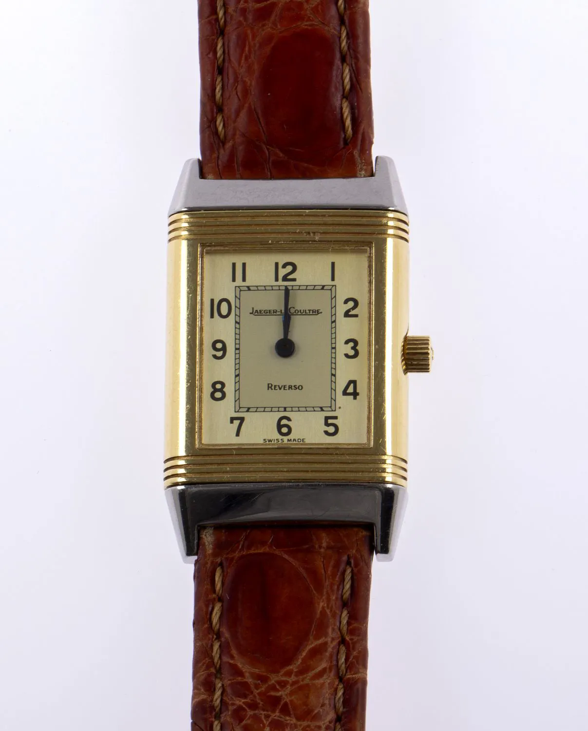 Jaeger-LeCoultre Reverso 20mm Stainless steel and gold-plated Silver 2