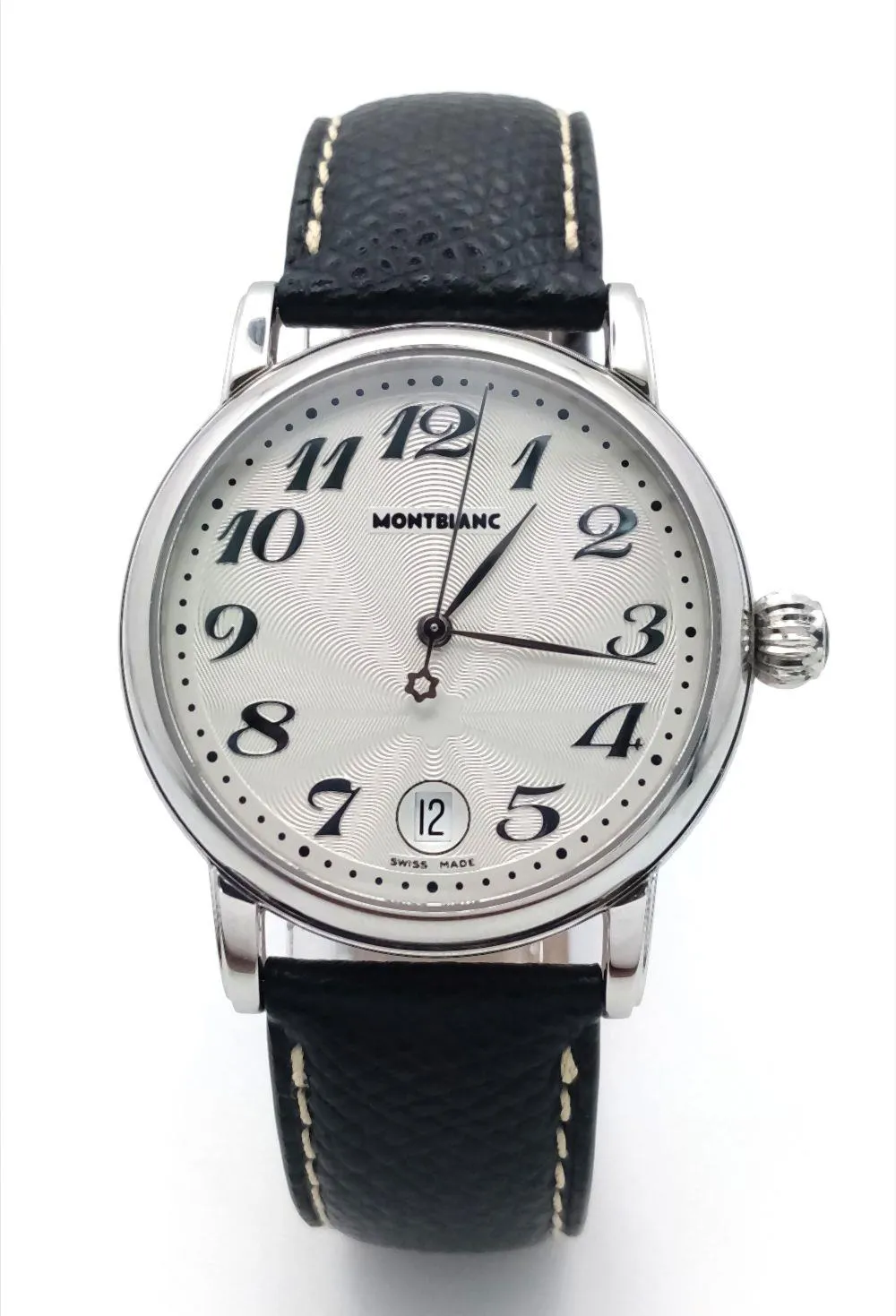 Montblanc Meisterstuck 36mm Stainless steel White