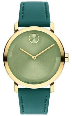 Movado Bold 40mm Stainless steel Green
