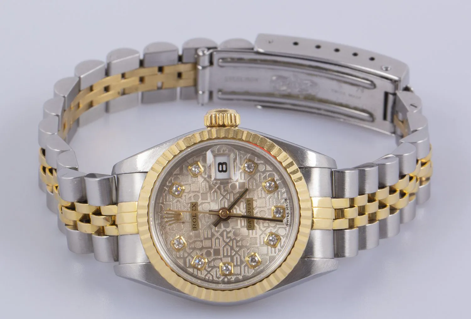 Rolex Datejust 26mm Stainless steel and gold-plated Silver 1