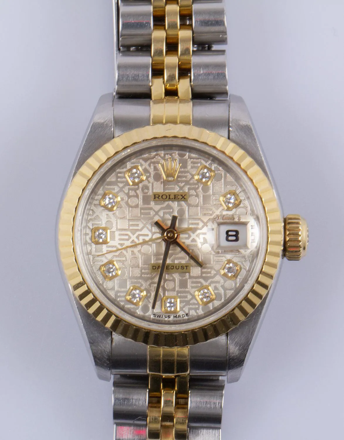 Rolex Datejust 26mm Stainless steel and gold-plated Silver 2