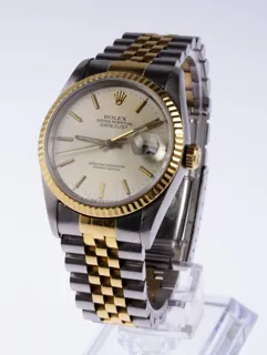 Rolex Datejust Stainless steel and Gold-plated Silver