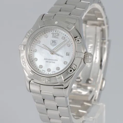 TAG Heuer Aquaracer WAF1415 28mm Stainless steel Mother-of-pearl 1