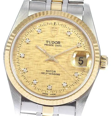 Tudor 74033 34mm Yellow gold Gold