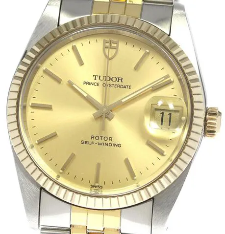 Tudor 74033 34mm Yellow gold and Stainless steel Gold