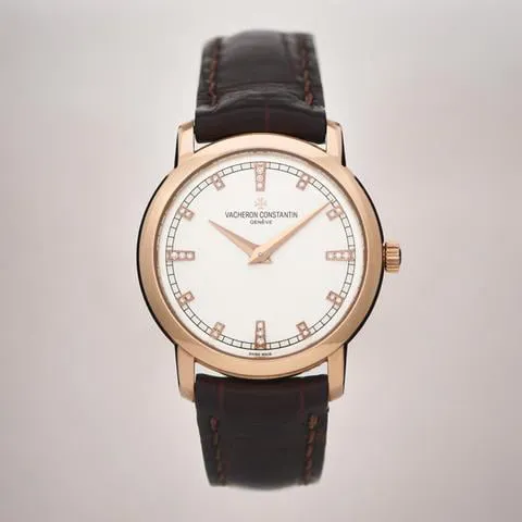 Vacheron Constantin Traditionnelle 25155/000R-9585 30mm Rose gold Silver