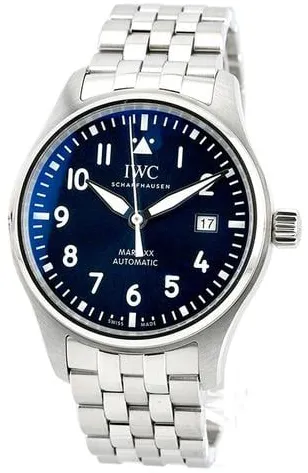 IWC 40mm Stainless steel Blue 1