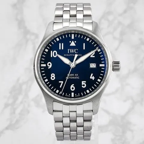 IWC 40mm Stainless steel Blue 2