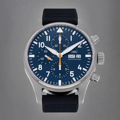 IWC Pilot IW3777-29 43mm Stainless steel Blue