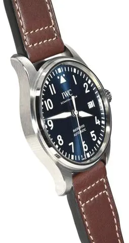 IWC Pilot Mark IW327010 40mm Stainless steel Blue 1