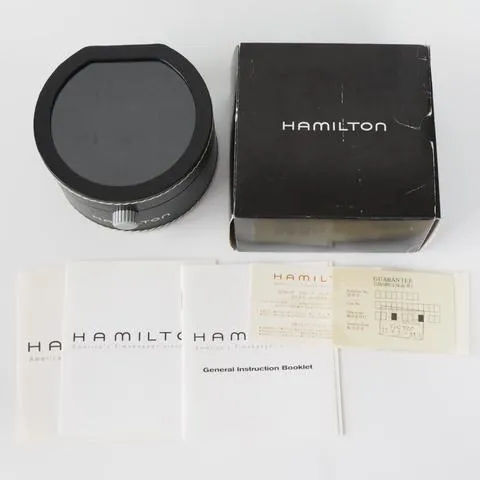 Hamilton Ventura 32mm Stainless steel Black 8