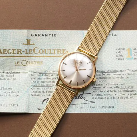 Jaeger-LeCoultre 34mm Yellow gold Silver 3