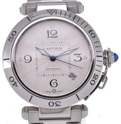 Cartier Pasha W31040H3 38mm Stainless steel Silver 1