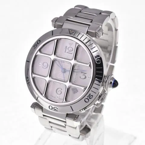 Cartier Pasha W31040H3 38mm Stainless steel Silver 2