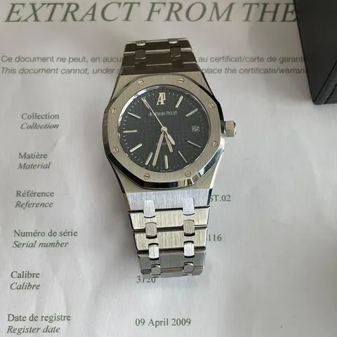 Audemars Piguet Royal Oak 15300ST.OO.1220ST.02 39mm Stainless steel Blue 4