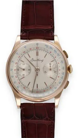 Breitling 1188 37mm Rose gold White