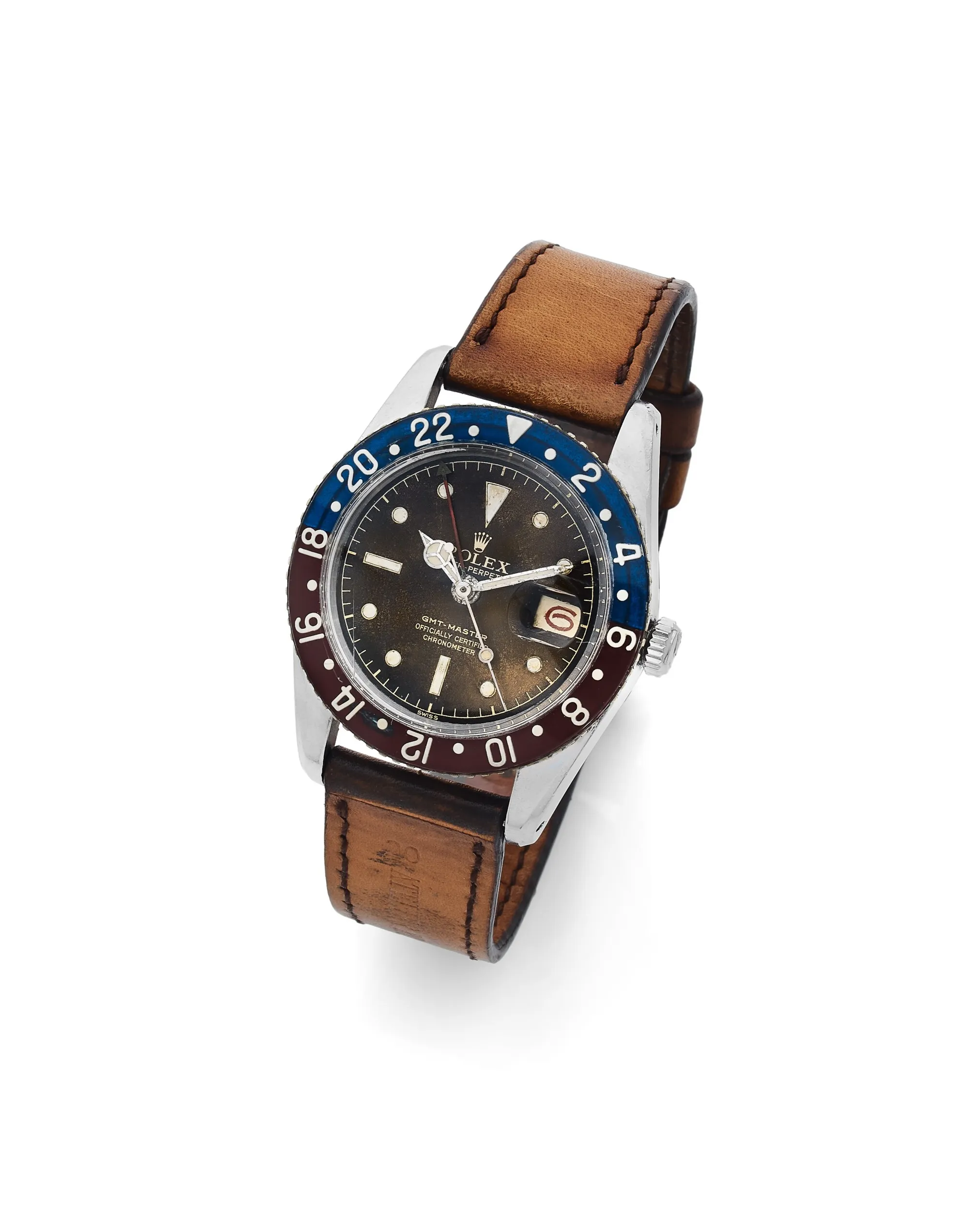 Rolex GMT-Master 6542 38mm Stainless steel Brown