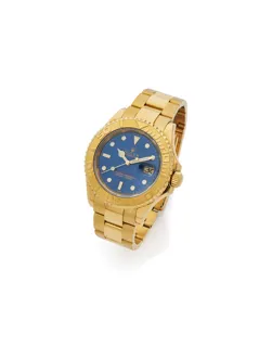 Rolex Yacht-Master 40 16628B Yellow gold Blue