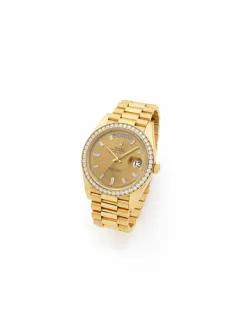 Rolex Day-Date 40 228348RBR Yellow gold and Diamond Golden