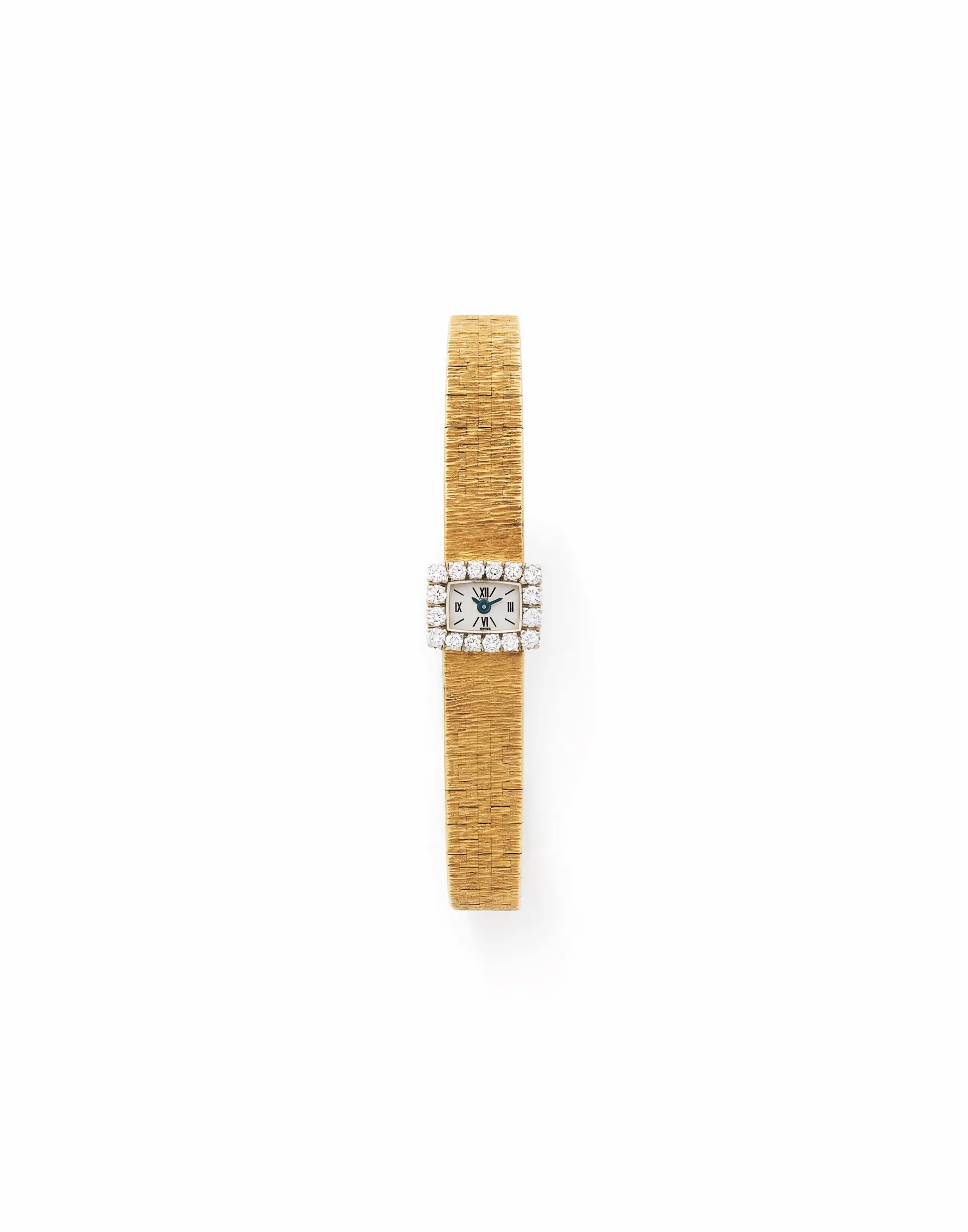 Piaget 1304 A6 13mm Yellow gold and Diamond Silver