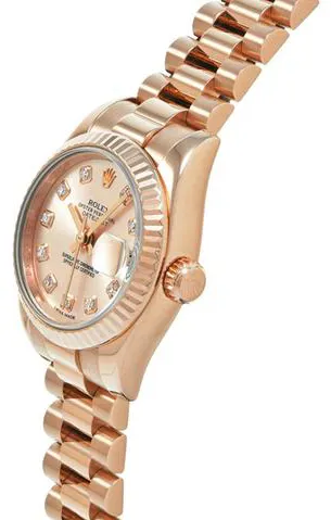 Rolex Datejust 179175F 26mm Diamond Rose 1