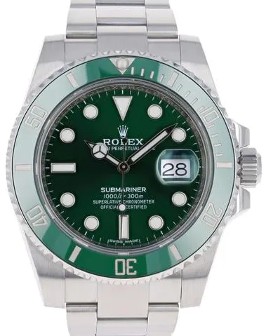 Rolex Submariner 116610LV 40mm Stainless steel Black