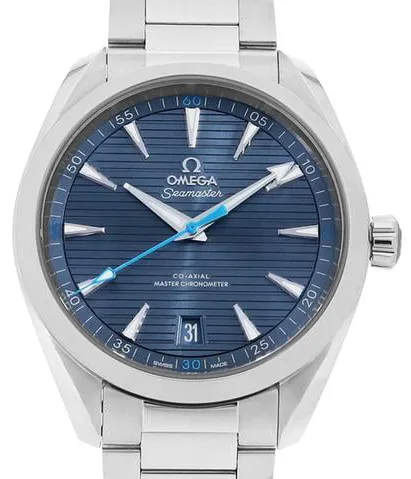 Omega Aqua Terra 220.10.41.21.03.002 41mm Stainless steel Blue