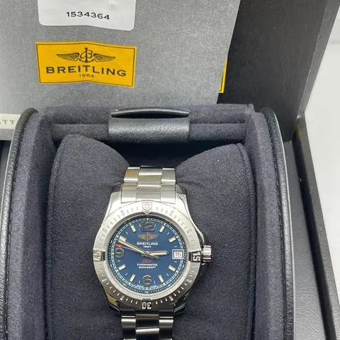 Breitling Colt A74389 36mm Stainless steel Blue