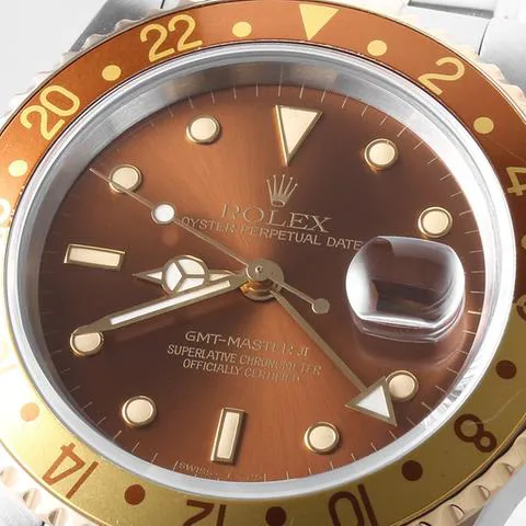 Rolex GMT-Master II 16713 40mm Yellow gold and Stainless steel Brown 5