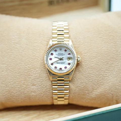 Rolex Lady-Datejust 69178 26mm Yellow gold Mother-of-pearl 1