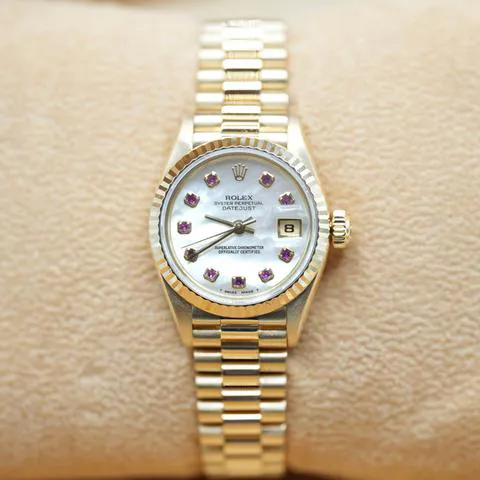 Rolex Lady-Datejust 69178 26mm Yellow gold Mother-of-pearl 3